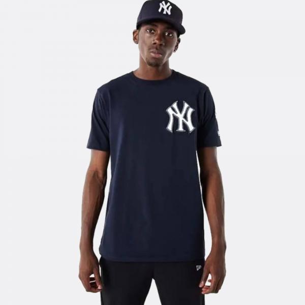 New Era MLB Big Logo Oversized New York Yankees T-Shirt Black - M