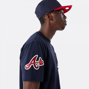 Atlanta Braves Mens Sweatshirt New Era Elite Hoodie Navy – THE 4TH