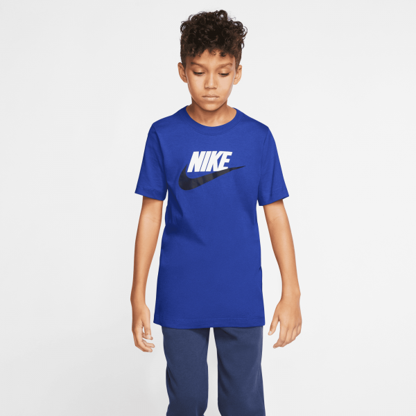 Nike - Boy - Core Futura Tee - Game Royal/Midnight Navy