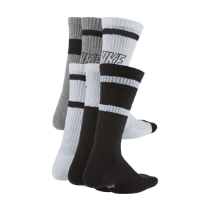 Nike - Men - Everyday Crew 6pk - Black/Multi-Color