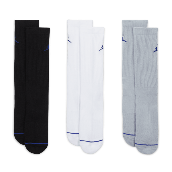 Jordan - Accessories - Dri-Fit Crew Sock (3 Pack) - Black