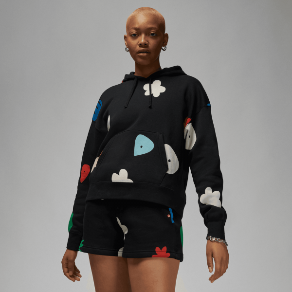 Jordan - Women - Flight Artist Series Pullover Hoodie - Black