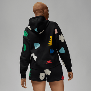 Jordan - Women - Flight Artist Series Pullover Hoodie - Black