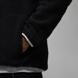 Jordan - Men - Essentials Fleece Winter Pullover - Black/Sail