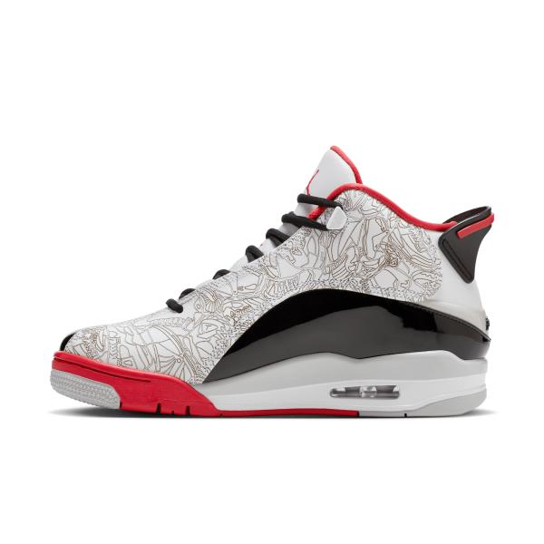 Jordan Men Dub Zero White Red Black Grey Nohble