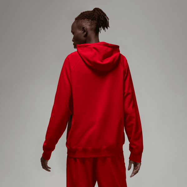Jordan Men Sport Crossover Pullover Hoodie Gym Red Black