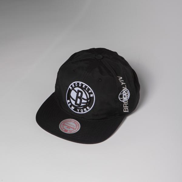 MITCHELL & NESS - Accessories - Brooklyn Nets Nylon Deadstock Hat - Bl -  Nohble
