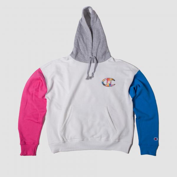 CHAMPION - Women - Powerblend Craft Squad Pullover Hoodie - Multi-Color