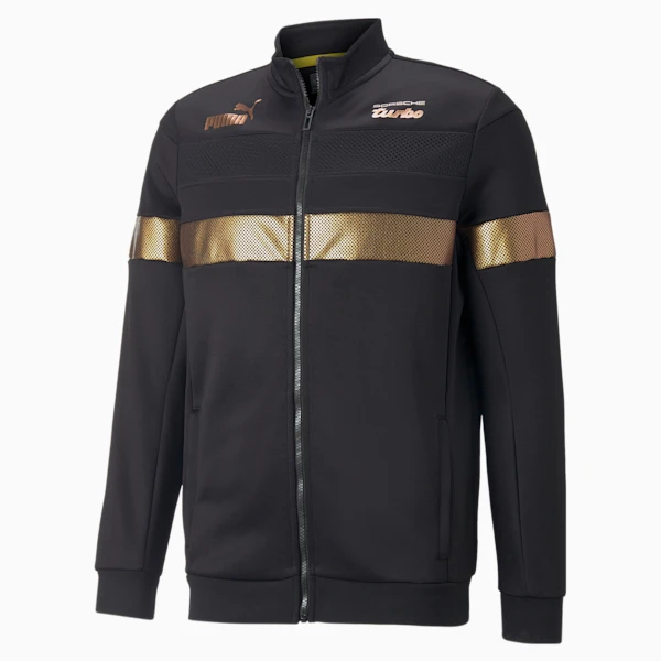 PUMA Men Porsche Metal Energy Jacket Black Gold