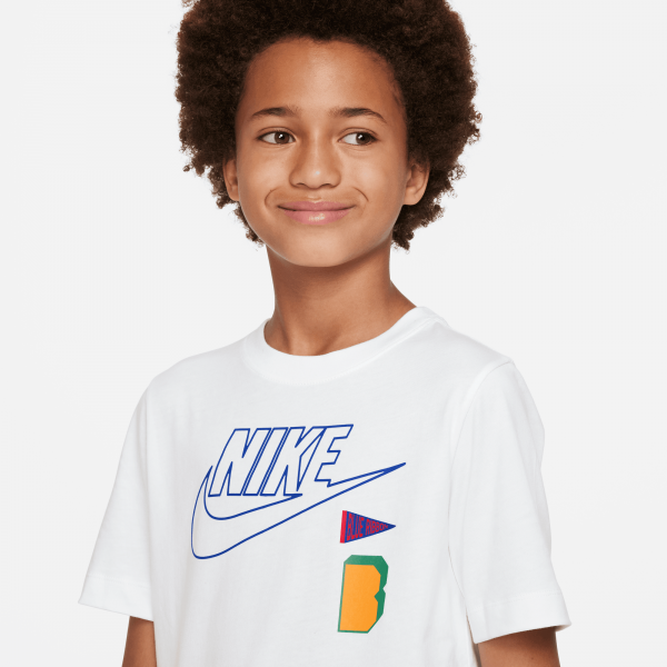 Nike - Boy - Aplify Tee - White