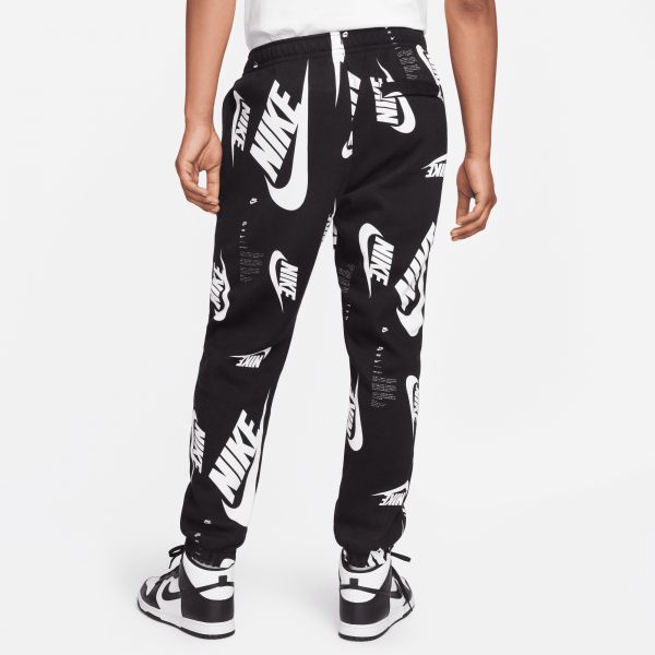Nike Sportswear GYM VINTAGE EASY PANT - Tracksuit bottoms -  black/white/black 