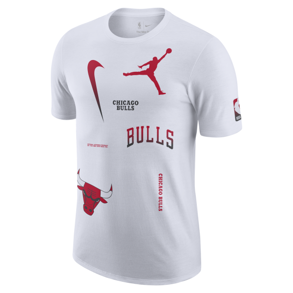 Nike - Men - Chicago Bulls Max 90 Tee - White