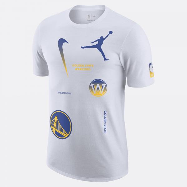 Golden State Warriors Men's Nike NBA T-Shirt - White
