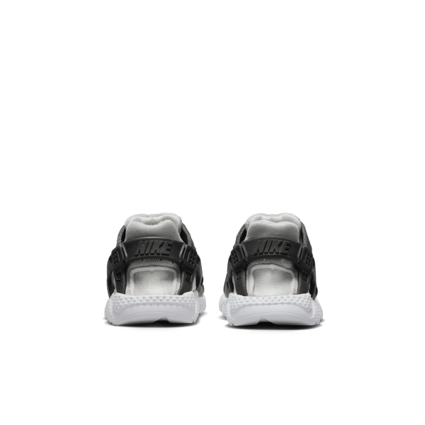 Nike - Boy - TD Huarache Run - Black/White/Grey