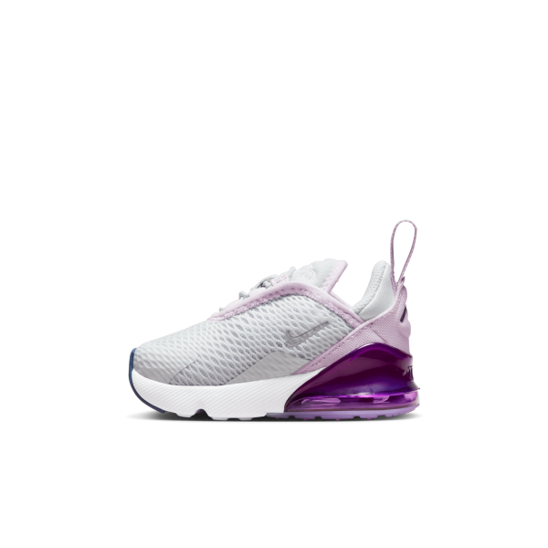 Nike - Boy - TD Air Max 270 - White/Silver
