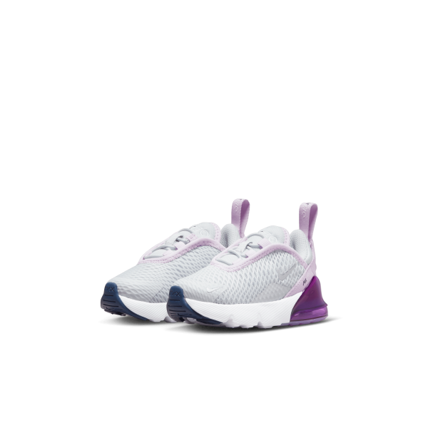 Nike - Boy - TD Air Max 270 - White/Silver