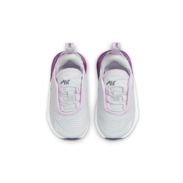 Nike - Boy - TD Air Max 270 - White/Silver