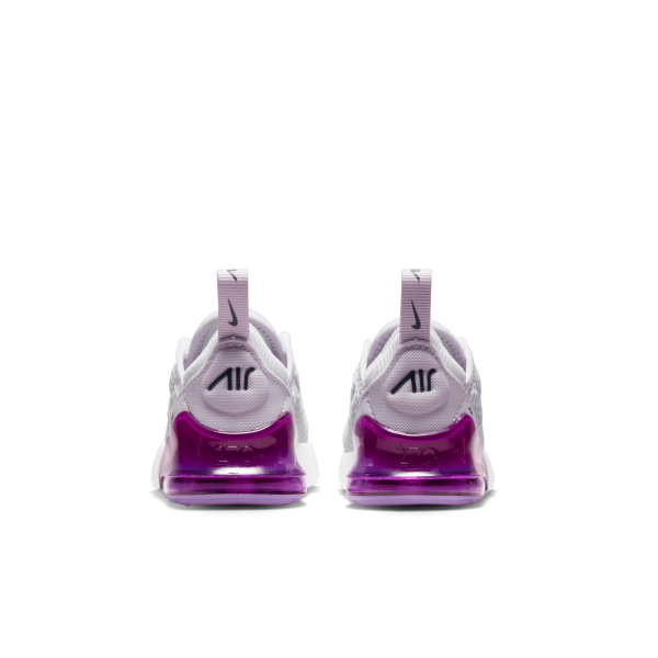 Nike - Boy - TD Air Max 270 - White/Silver