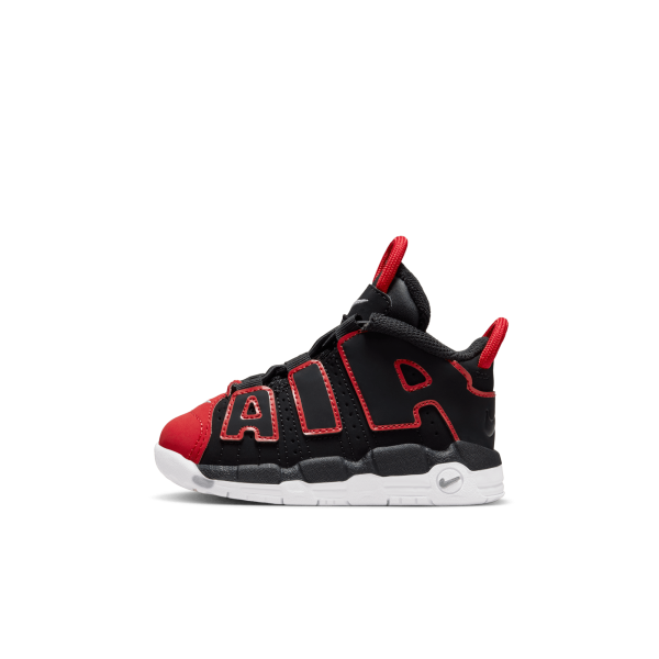Nike - Boy - TD Air More Uptempo - Black/Red
