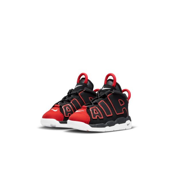 Red and top black uptempos