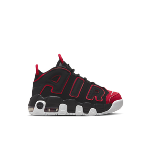Nike - Boys - PS Air More Uptempo - Black/White/Red