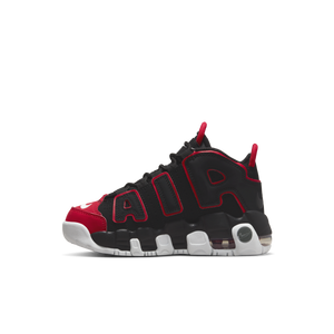 Nike - Boys - PS Air More Uptempo - Black/White/Red
