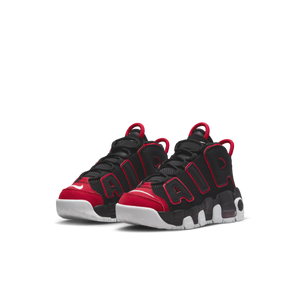 Nike - Boys - PS Air More Uptempo - Black/White/Red