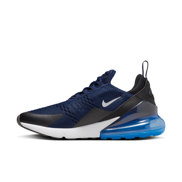 Nike Men Air Max 270 Navy White Crimson Black Nohble