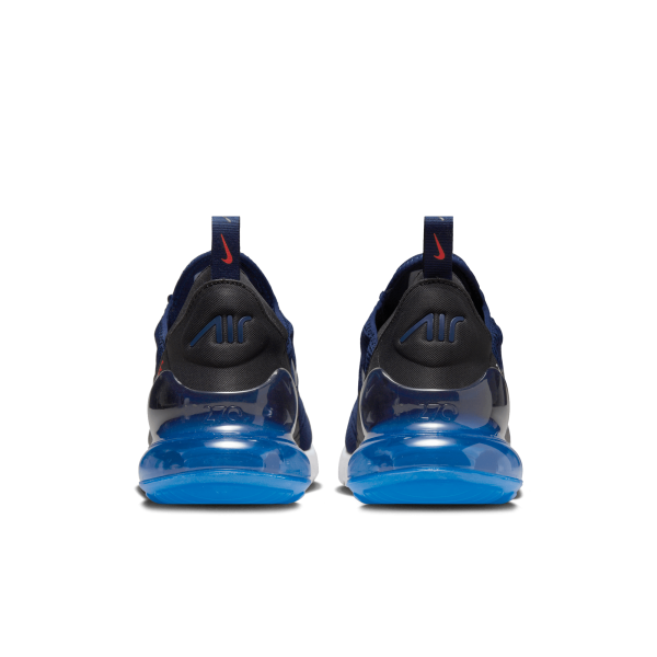 Nike Men Air Max 270 Navy White Crimson Black