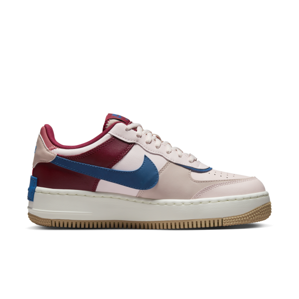 Nike - Women - Air Force 1 Shadow - Pink/Rust/Fossil Stone