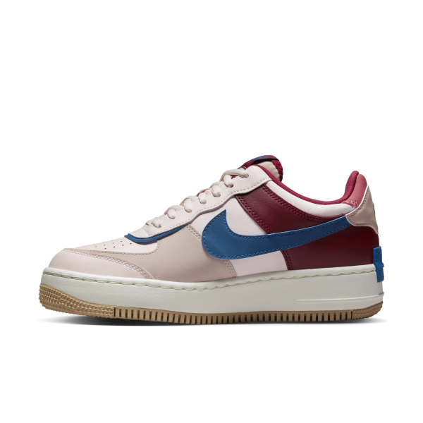 Nike - Women - Air Force 1 Shadow - Pink/Rust/Fossil Stone