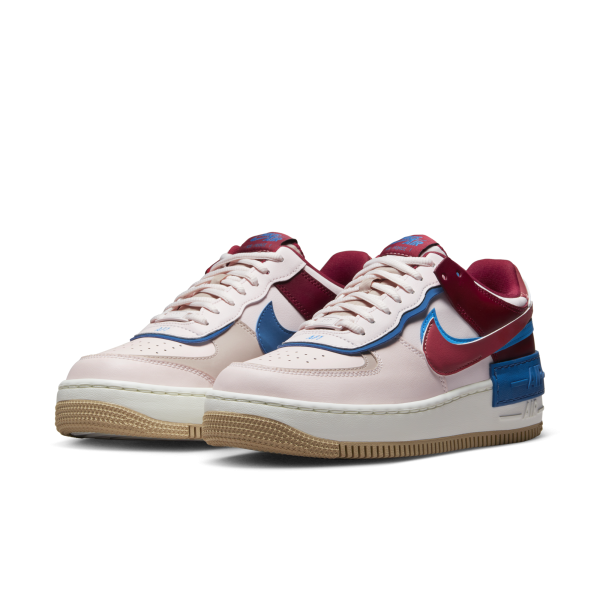 Nike - Women - Air Force 1 Shadow - Pink/Rust/Fossil Stone