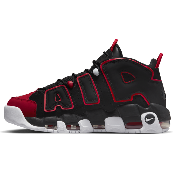 Nike - Men - Air More Uptempo '96 - Black/Red/White – Nohble Nike - Men - Air More Uptempo '96 - Black/Red/White – Nohble