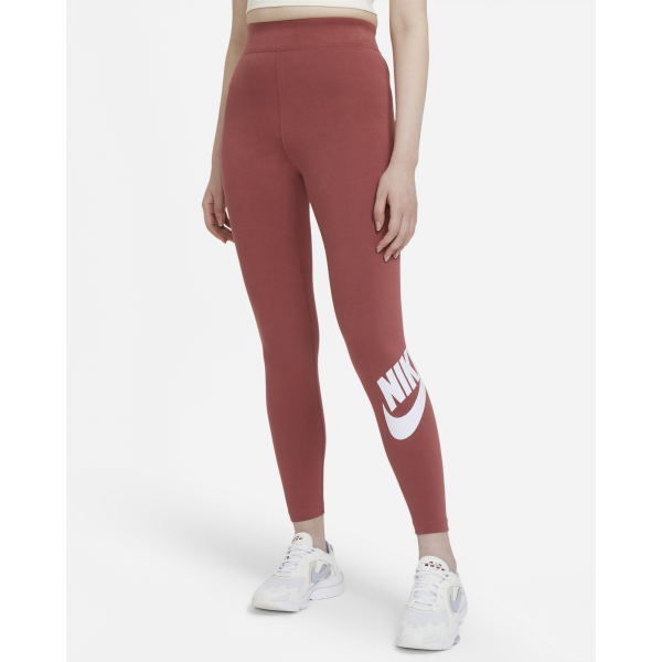 Nike - Women - Essentials Futura Legging - Canyon Rust/White – Nohble