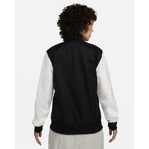 Nike - Women - NSW Varsity Patch Jacket - Black/Sail/Dk Smoke Grey
