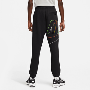 Nike - Men - Club+ Multi-Color Futura Sweatpant - Black