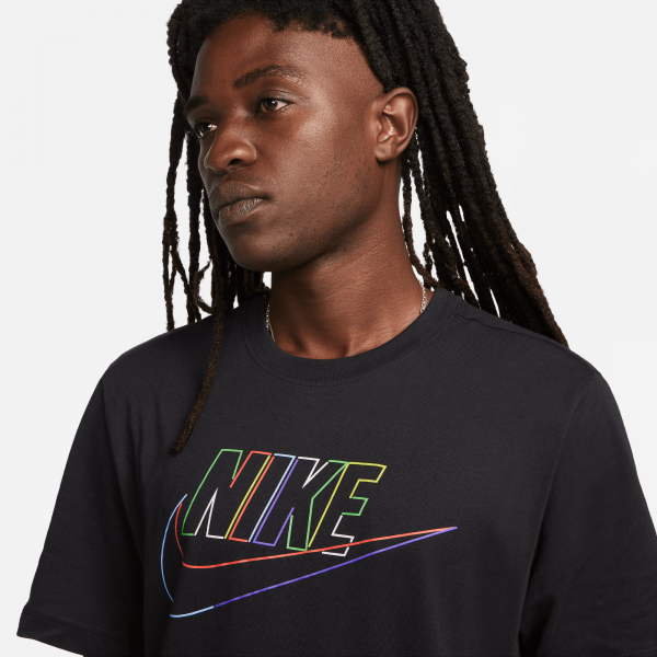 Nike futura sales t shirt black