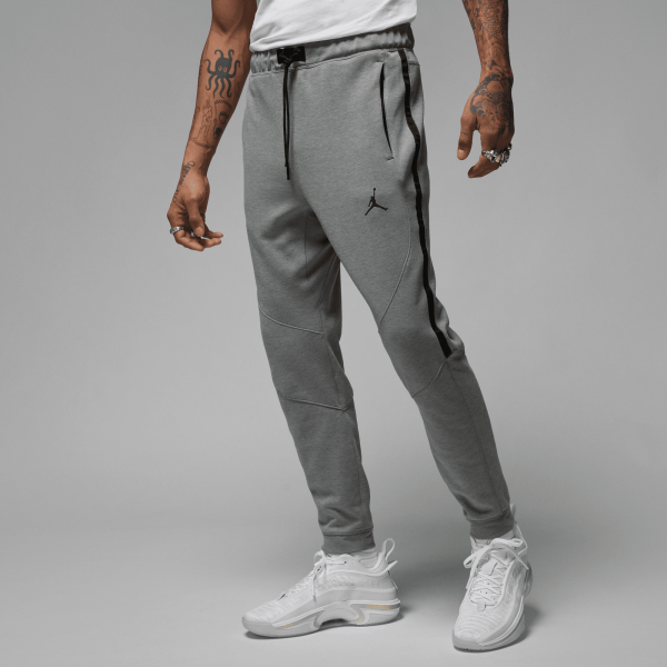 Jordan Men Statement Air Sweatpant Dk Grey Heather Black