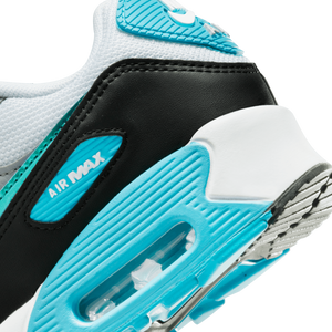 Nike - Boy - GS Air Max 90 - White/Blue Lightning