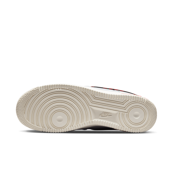 Nike AIR FORCE 1 '07 LV8 'Plaid' White - WHITE/UNIVERSITY RED-STADIUM GREEN