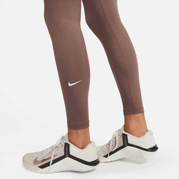 Nike One Women Bronze Eclipse Shine Mid Rise Leggings (DD5439-273