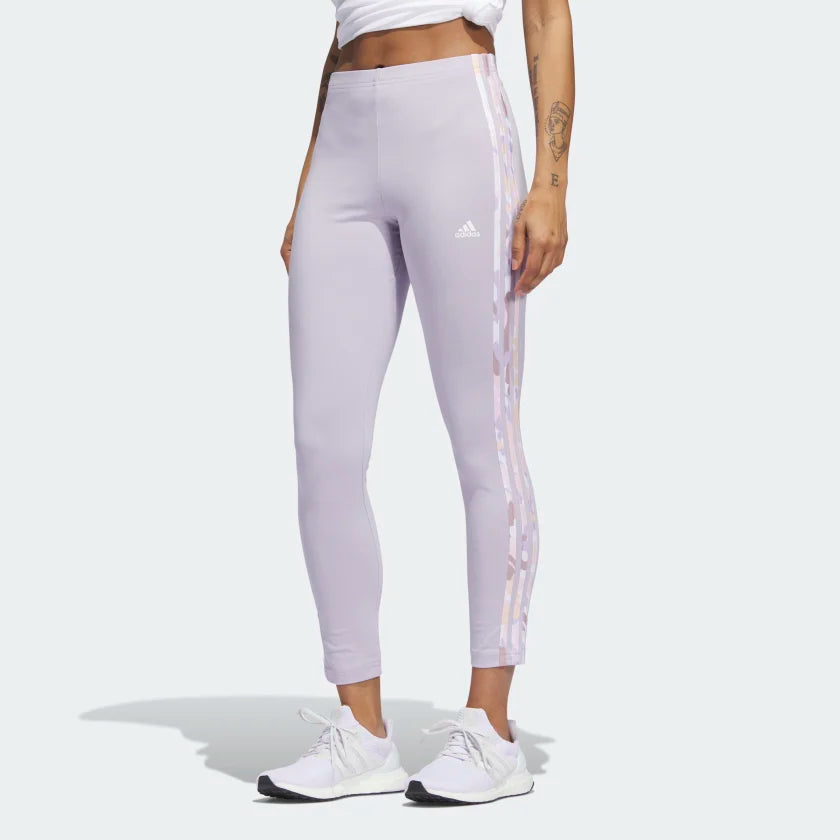 adidas Women High Waist Leggings Silver Dawn