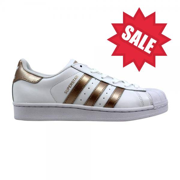adidas W Superstar - White/Copper Nohble adidas W Superstar - White/Copper Nohble