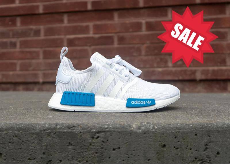 adidas GS NMD R1 White/Black - Main Image