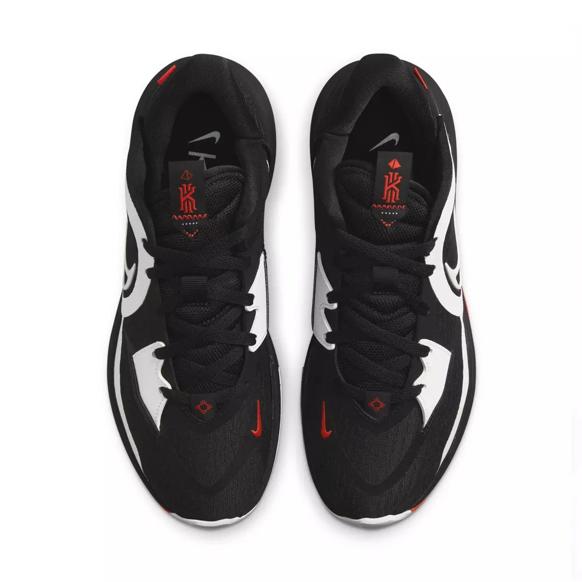 Nike Men Kyrie Low Black/White/Chile Red – Nohble