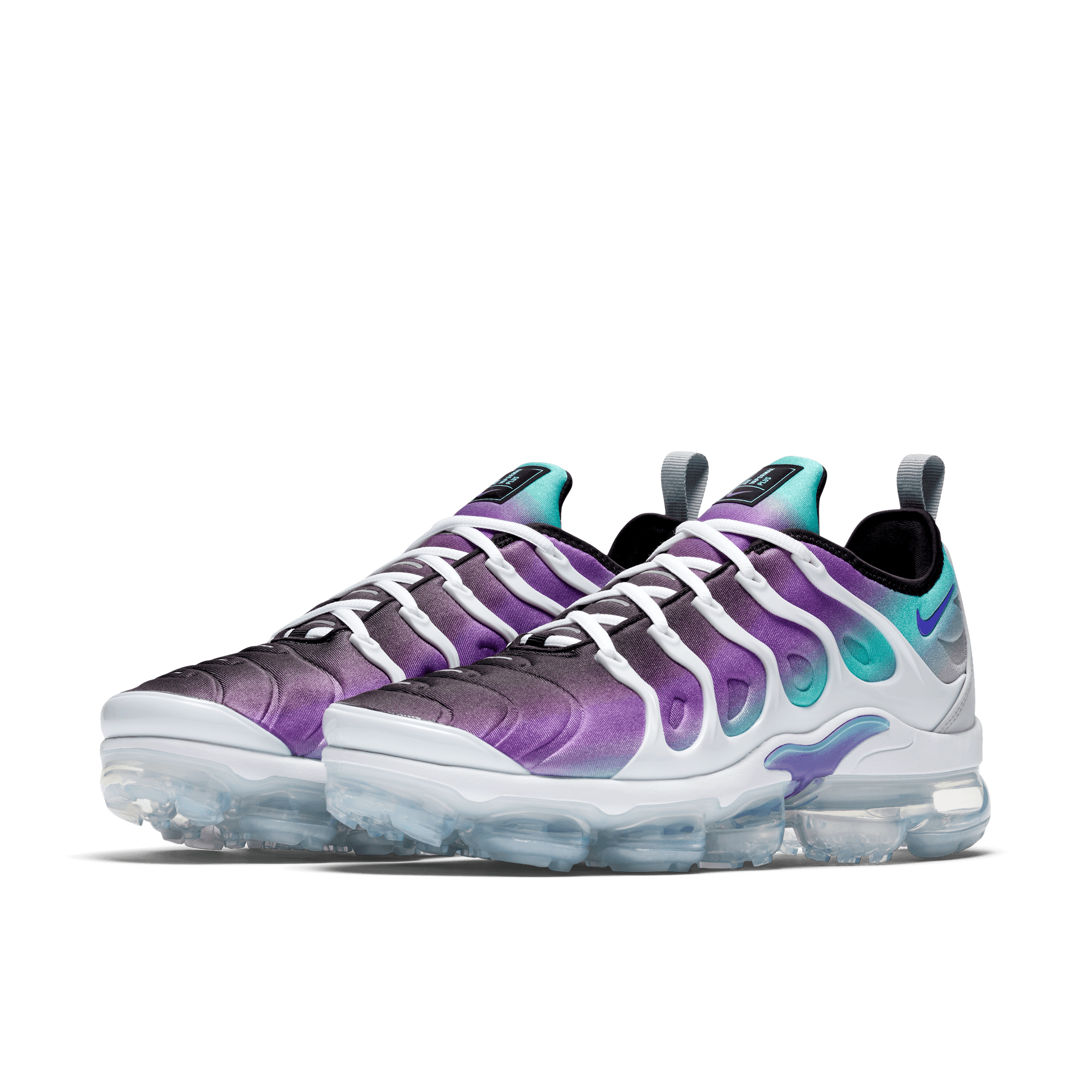 NIKE Men Air VaporMax Plus White Purple Green Nohble