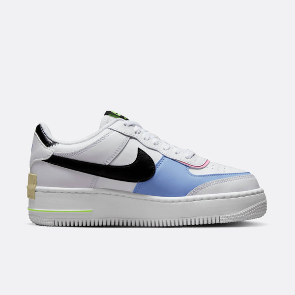 Nike - Women - Air Force 1 Shadow - White/Black/Team Gold