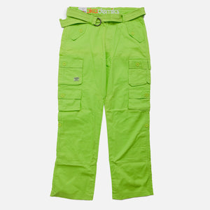 Vintage - Men - Akademiks Neon Cargo Pant - Lime