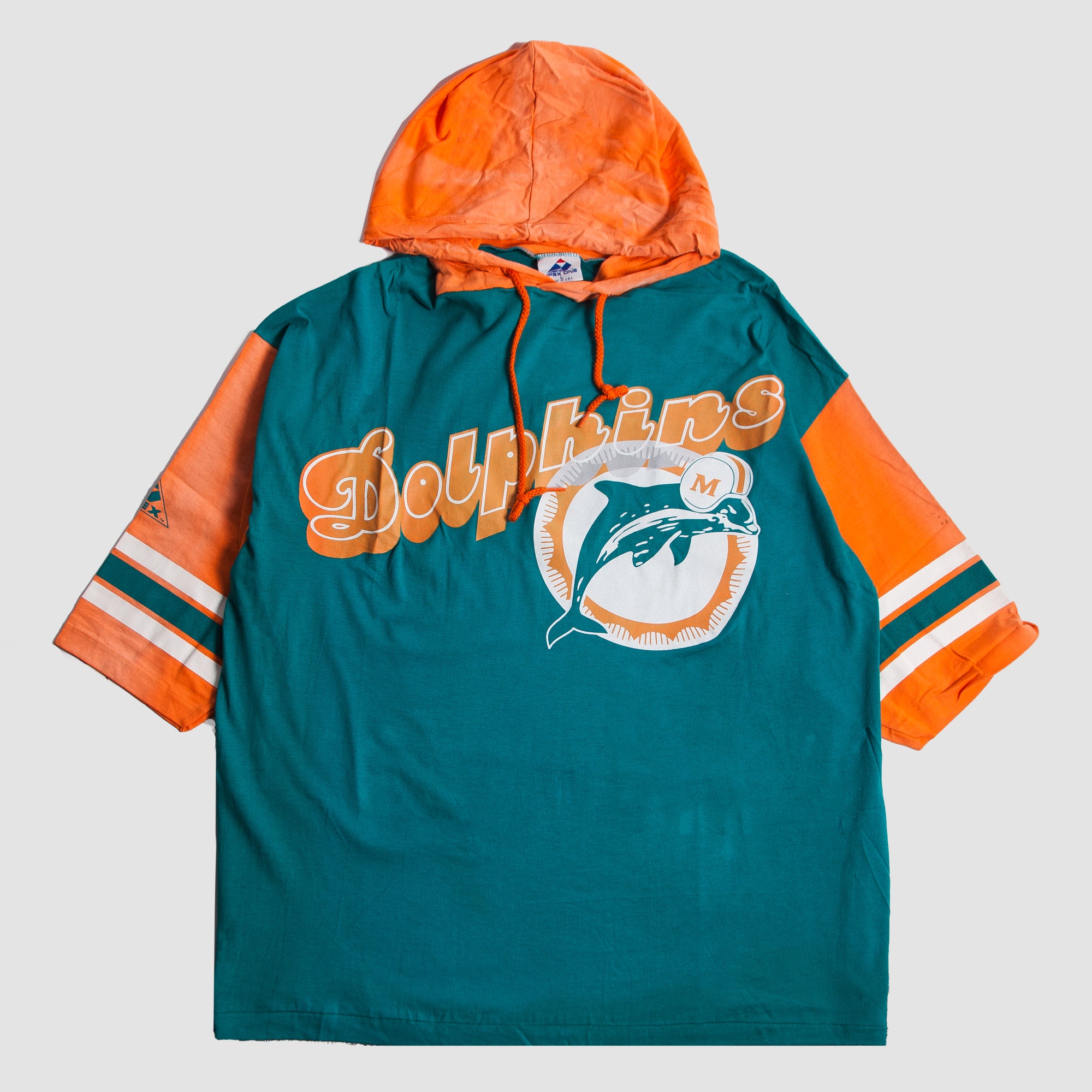 Vintage - Men - ApexOne Miami Dolphins S/S Light Hoodie - Teal