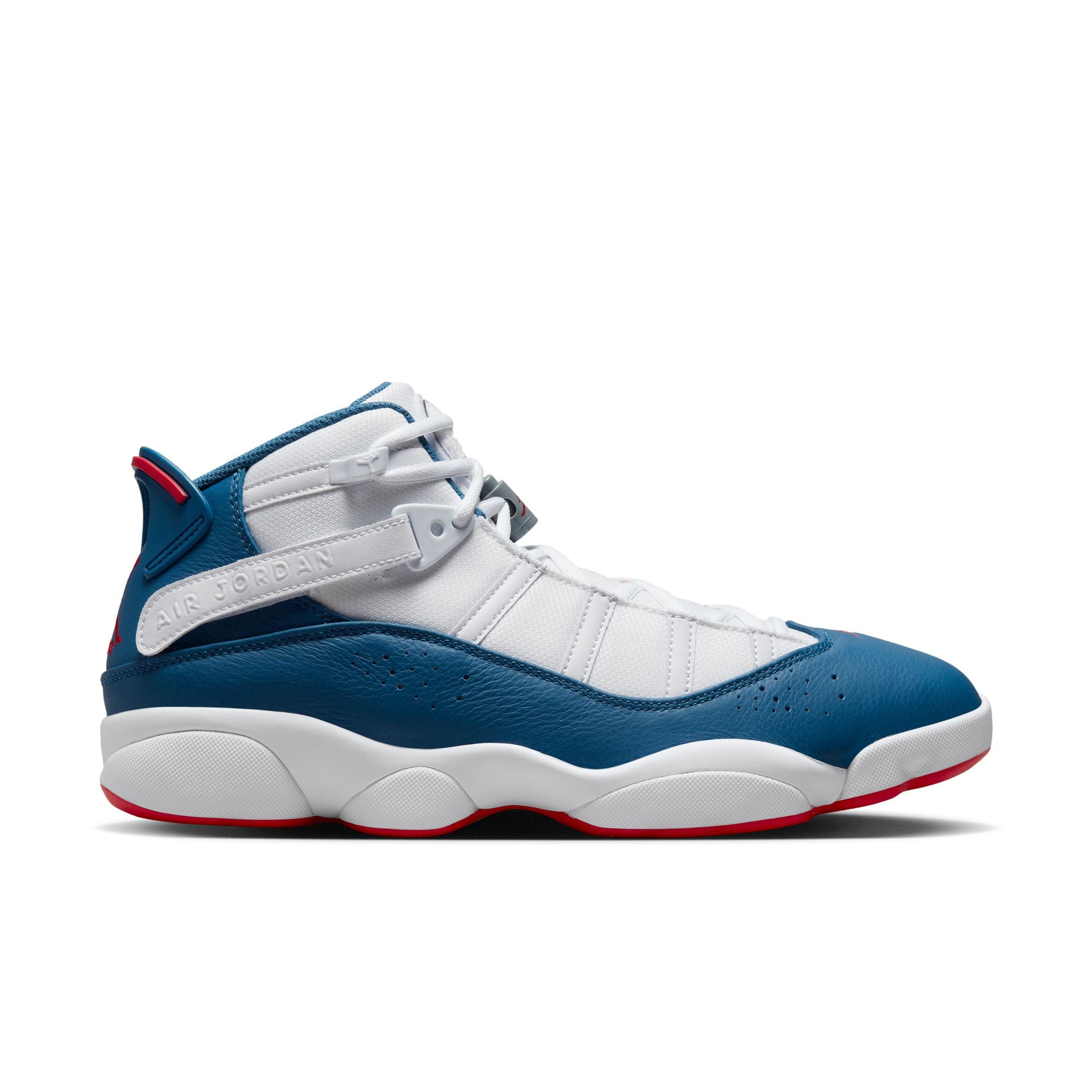 Jordan Men Rings White/True Blue/University Red